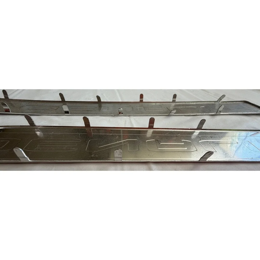 GMC Denali Door Sill Plates Chrome Trim‎ Set of 2 OEM Replacement D045